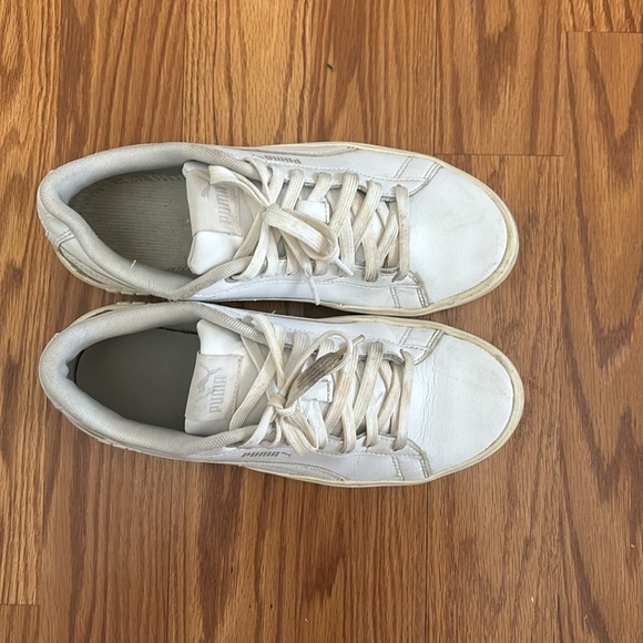 Puma Platform White Sneakers size 9 - Picture 2 of 9